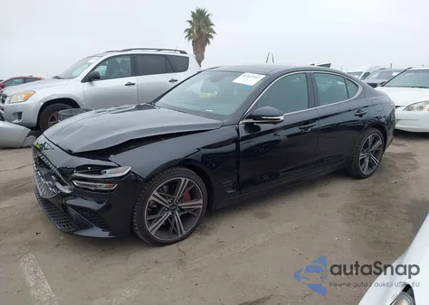 2025 Genesis G70 3.3T Rwd Sport Advanced z USA, uszkodzony, nr VIN KMTG54SE7SU158171